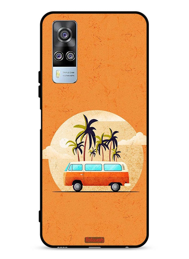Tolwak vivo Y53s 4G Protective Case Cover Bus Art - Image 1
