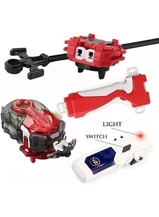 Bey Battle Burst Gyro Blade Toy Set Gift with Portable Box 12 Spinning Tops 2 Two-Way Launcher Metal Fusion Attack Top Battling Game Gift for Boys Children Kids - Image 3