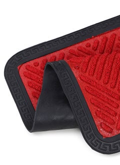 Status Contract Anti Slip Front Door Mat | Living Room Rug for Entrance Doors | Rubber Floor Mats for Home | Essential Small Rugs (Red), 38 X 58 Cm  - Image 4