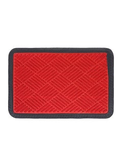 Status Contract Anti Slip Front Door Mat | Living Room Rug for Entrance Doors | Rubber Floor Mats for Home | Essential Small Rugs (Red), 38 X 58 Cm  - Image 2