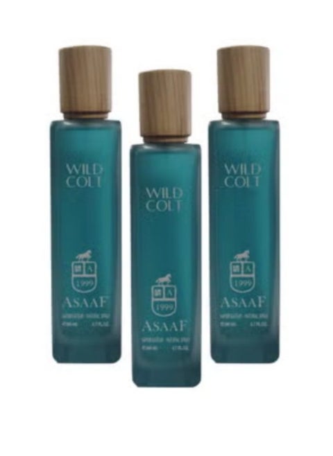 عطور عساف وايلد كولت 3 * 200مل