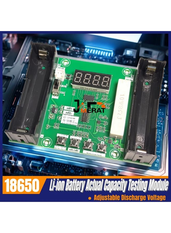 18650 وحدة اختبار سعة بطارية ليثيوم أيون 1 قطعة للاستخدام الصناعي والمنزلي DIY - Image 5