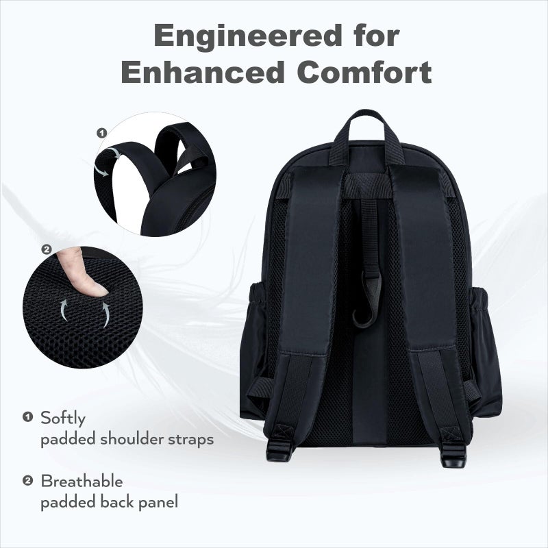 KAVIGOR Pickleball Bag, Quilted Pickleball Backpack with Shoe Compartment & Waterproof Pocket, Pickle Ball Paddle Bag Fits 2 to 4 Paddles for Women and Men - Image 4