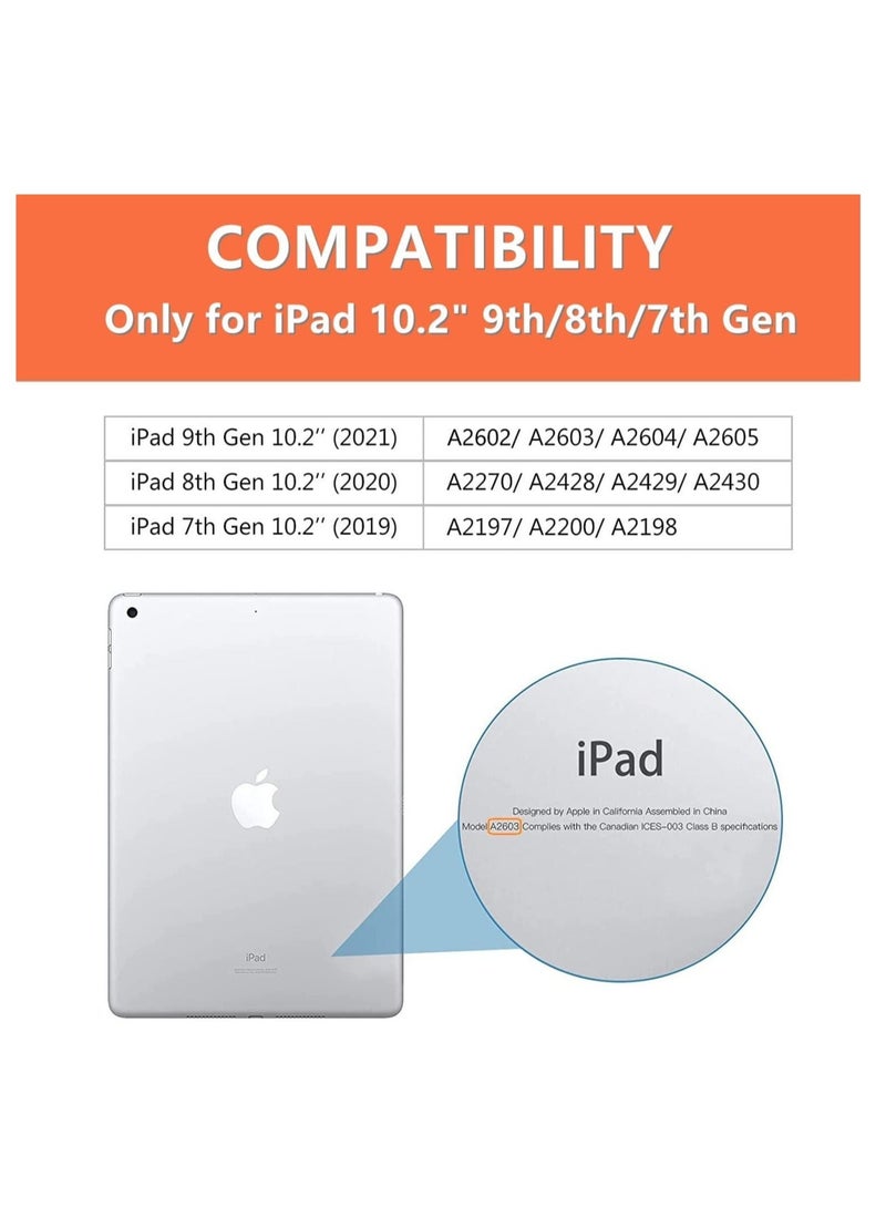 Raxoom iPad 10.2" (2020/2019) Clear Case, Ultra-Thin Transparent Soft TPU Back Cover Resistant Flexible Case for iPad 8th/7th Generation - (Clear) - Image 2