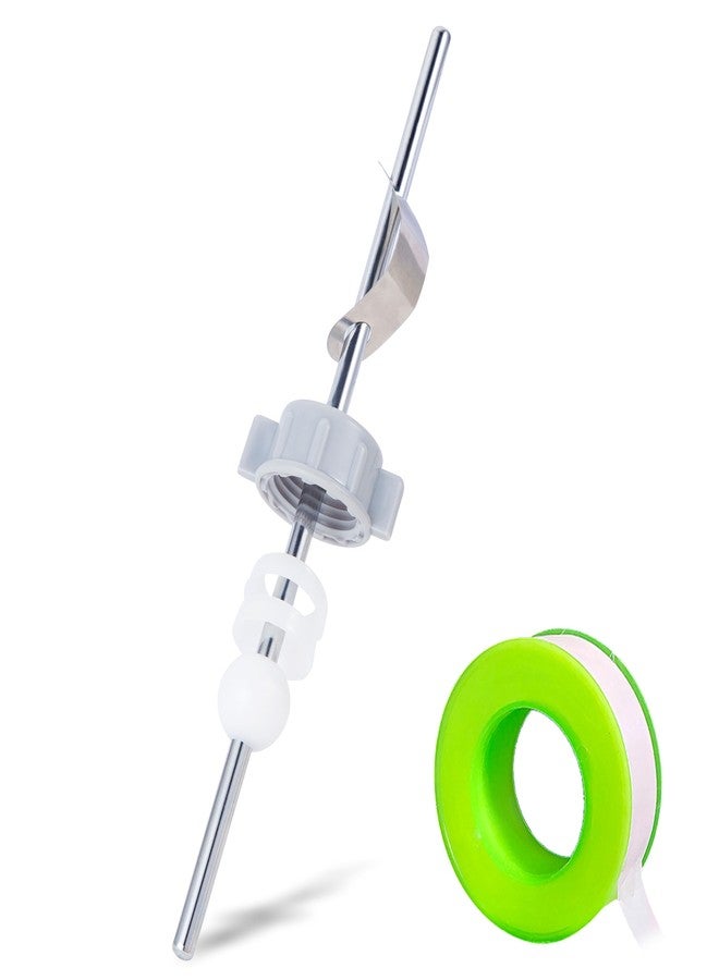 FullMayPro Lavatory Pop-Up Center Piece Assembly,Pop-Up Drain Repair Kit,Fits Most Popular Brands，Replacement for PS2673,PS469 and PSB327,Replacement Bathroom Sink Pivot Rod,15MM Ball, Chrome（1PC） - Image 1