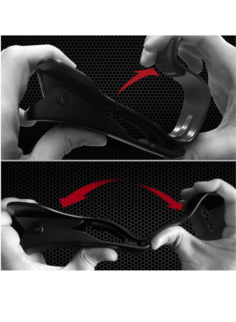 حامل هاتف السيارة على لوحة القيادة، مثبت هاتف محمول، حامل موبايل، تصميم HUD غير قابل للانزلاق للهاتف الذكي - Image 5