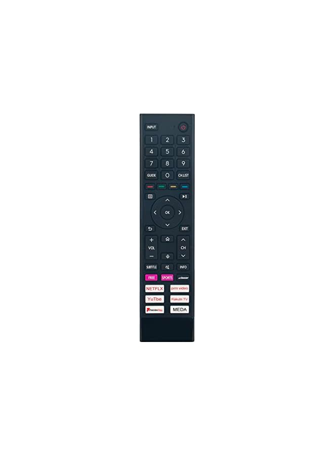 The Bros ERF3A80 Voice Replaced Remote Control Fit For Hisense Smart TV 75A6G 43A6G 60A6G 65A6G 70A6G 50A6G 75A6GTUK 55A6G 55A6GTUK 65A6GTUK 43A6GTUK 50A6GTUK - Image 2