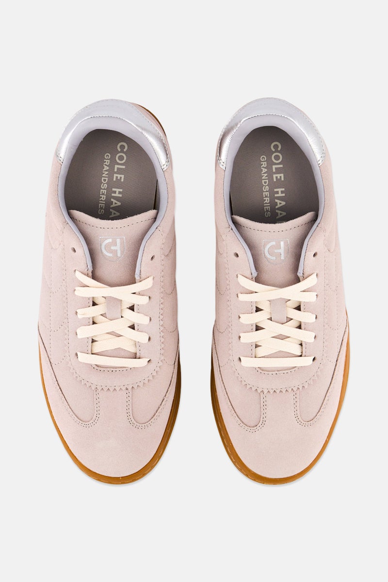 COLE HAAN Women Wide Gp Breakaway Sneaker Lace Up Casual Shoes, Grey - Image 4