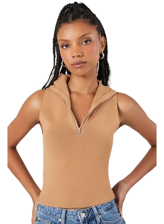 FOREVER 21 Sweater-Knit Tank Bodysuit - Image 1