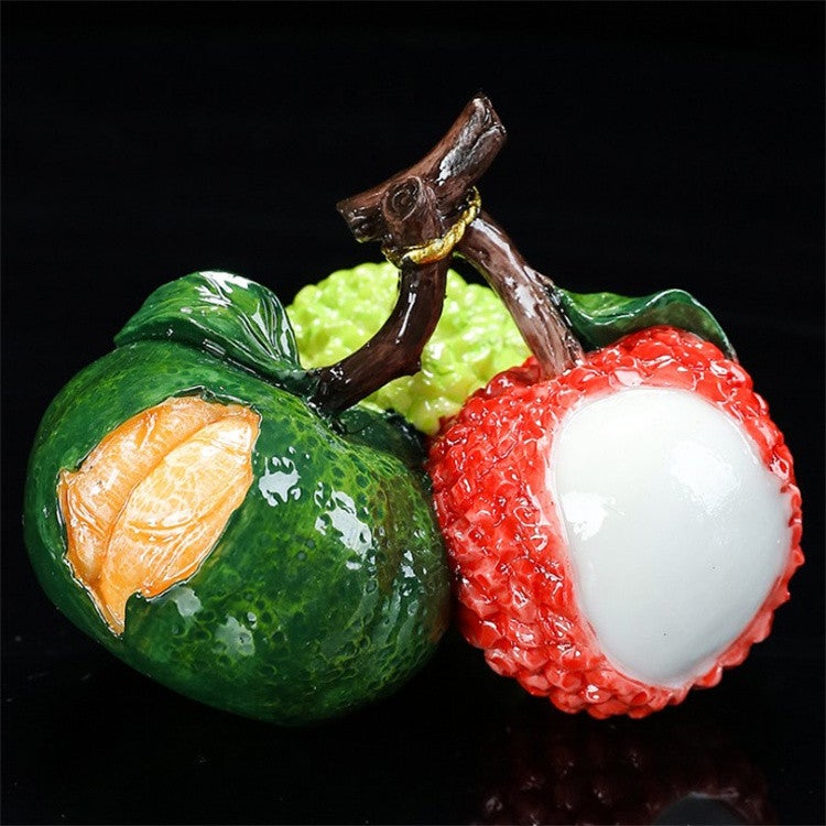 Tea Pet Figurines That Change Color, Lychee Fruit, Bayberry, Golden Toad Tea Toys, Creative Tea Table Decorations, Tea Set For Brewing Tea Around The Stove - Image 3