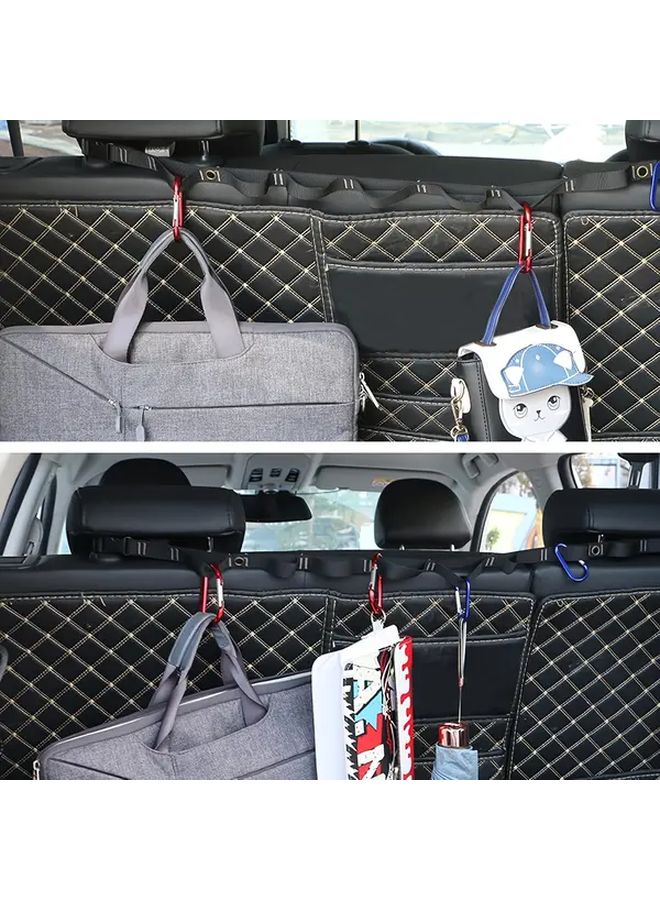 1pc Portable Car Clothesline With Hooks For Auto Travel Hanging Rod - Image 5