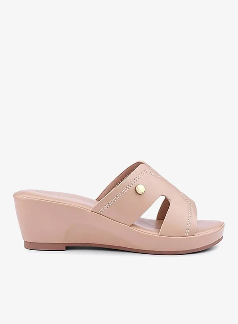 IconStyle Crystal Embellished Slip-On Sandals