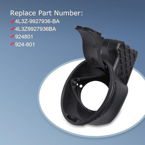 JDMSPEED New Fuel Filler Gas Cap Door Lid Housing 4L3Z9927936BA Replacement For Ford F-150 2004-2008 - Image 3