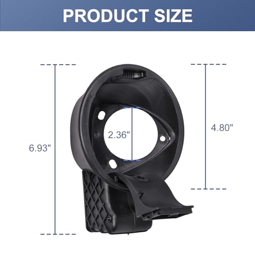 JDMSPEED New Fuel Filler Gas Cap Door Lid Housing 4L3Z9927936BA Replacement For Ford F-150 2004-2008 - Image 5