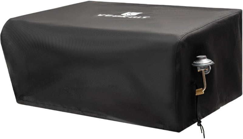 VEPKOIT Griddle Cover for Blackstone 22 inch Griddle with Hood, Heavy Duty Waterproof Gas Grill Cover Fits Blackstone Griddle, Weather Resistant Tabletop Griddle Cover Outdoor BBQ Grilling Accessories - Image 1