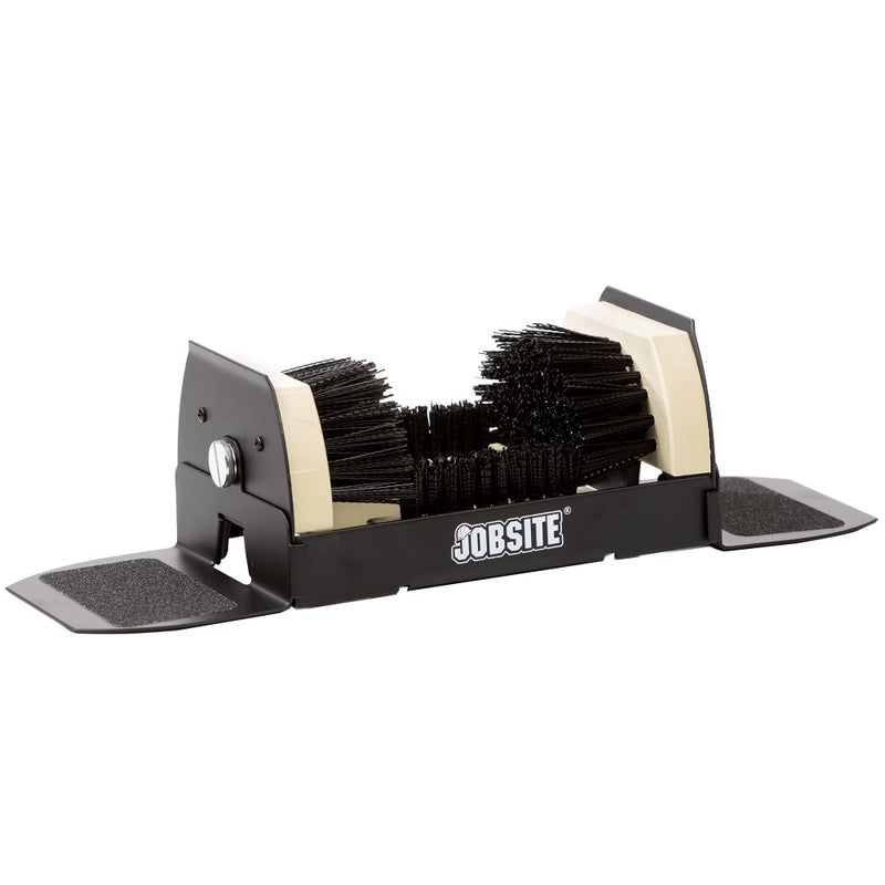 Jobsite Boot Scrubber - Outdoor Shoe Scraper Cleaner Brush - Extra Wide - Image 1