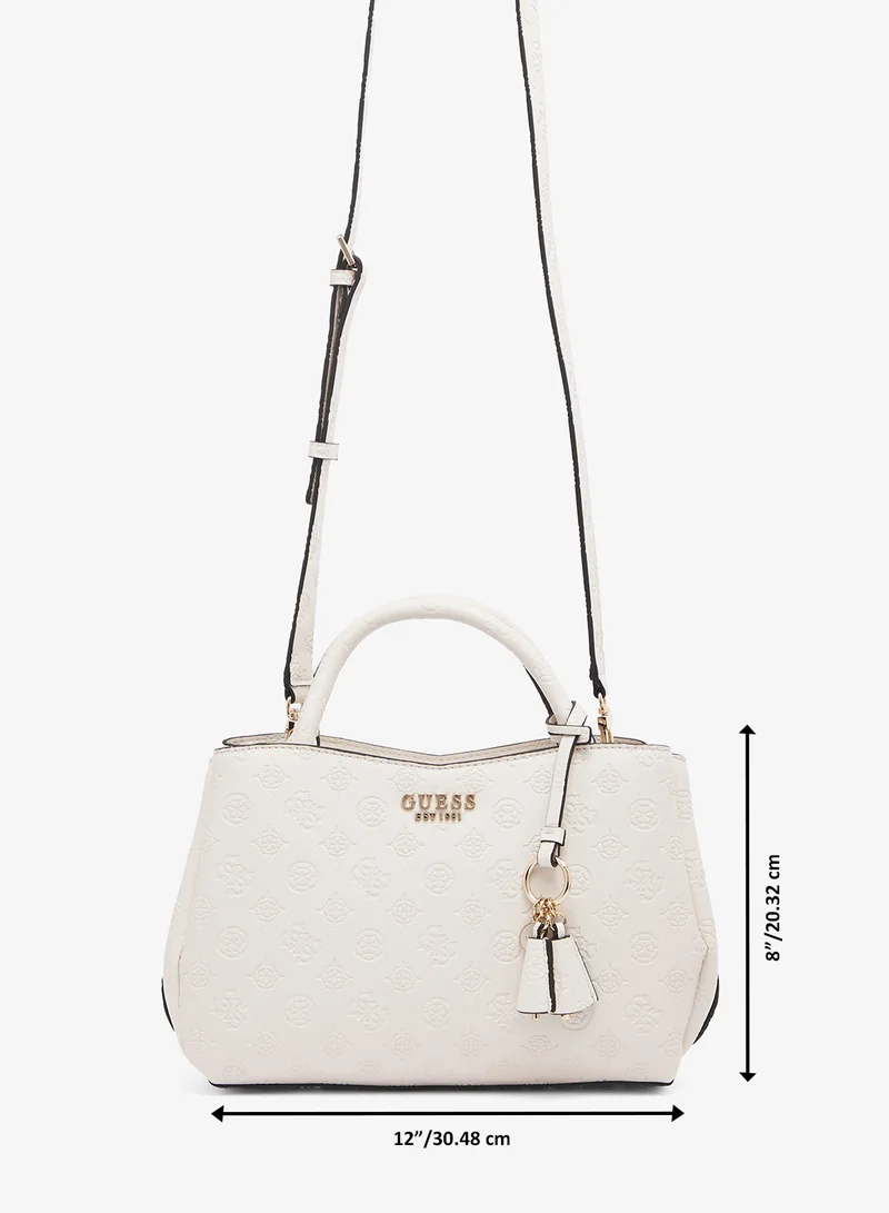 GUESS  Phoebe Girlfriend Satchel Bag for Women | Best Price UAE