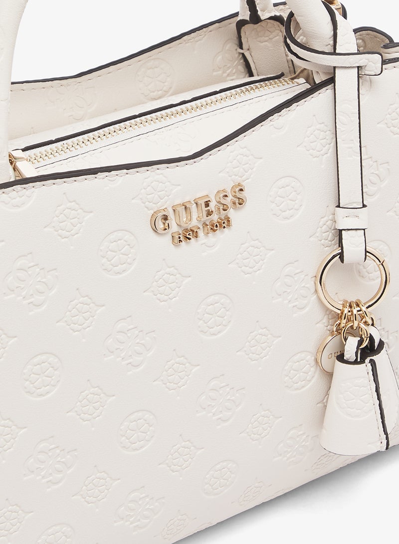 GUESS Phoebe Girlfriend Satchel Bag - Image 4