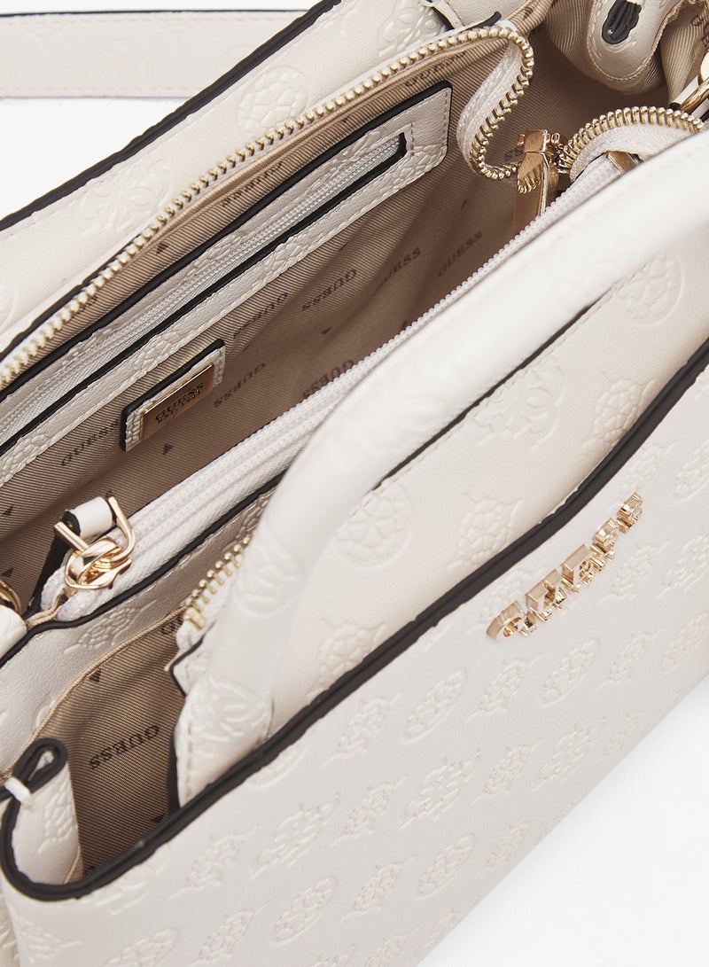 GUESS Phoebe Girlfriend Satchel Bag - Image 5