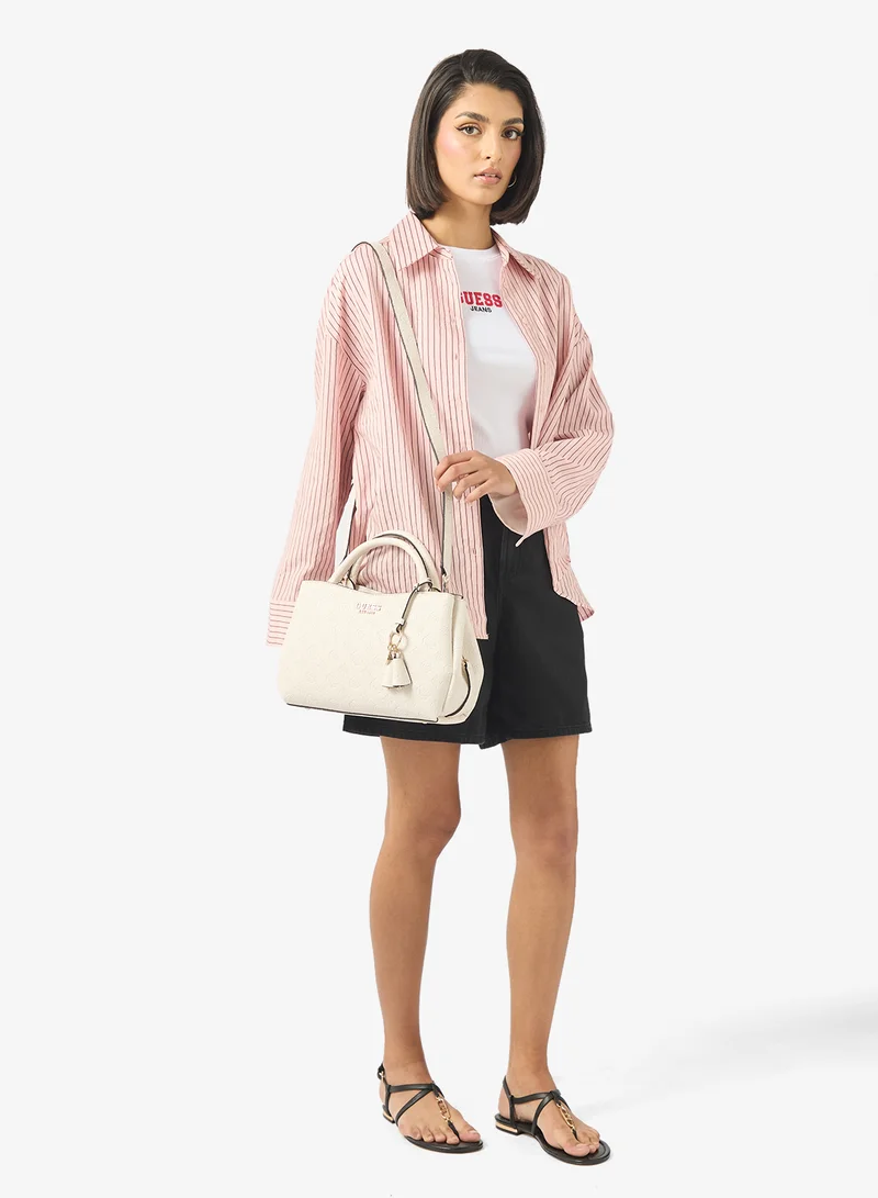 GUESS  Phoebe Girlfriend Satchel Bag for Women | Best Price UAE