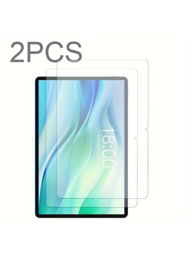 Tempered Glass Screen Protector 2PCS for 11 Inch Tablet HD Anti Scratch - Image 1
