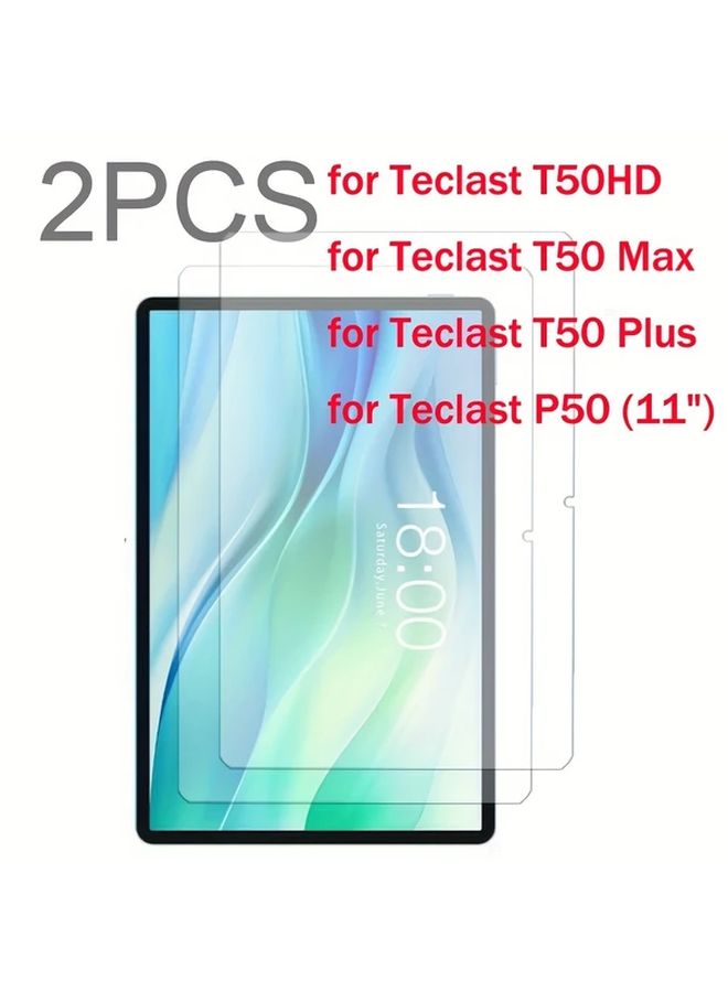 Tempered Glass Screen Protector 2PCS for 11 Inch Tablet HD Anti Scratch - Image 4