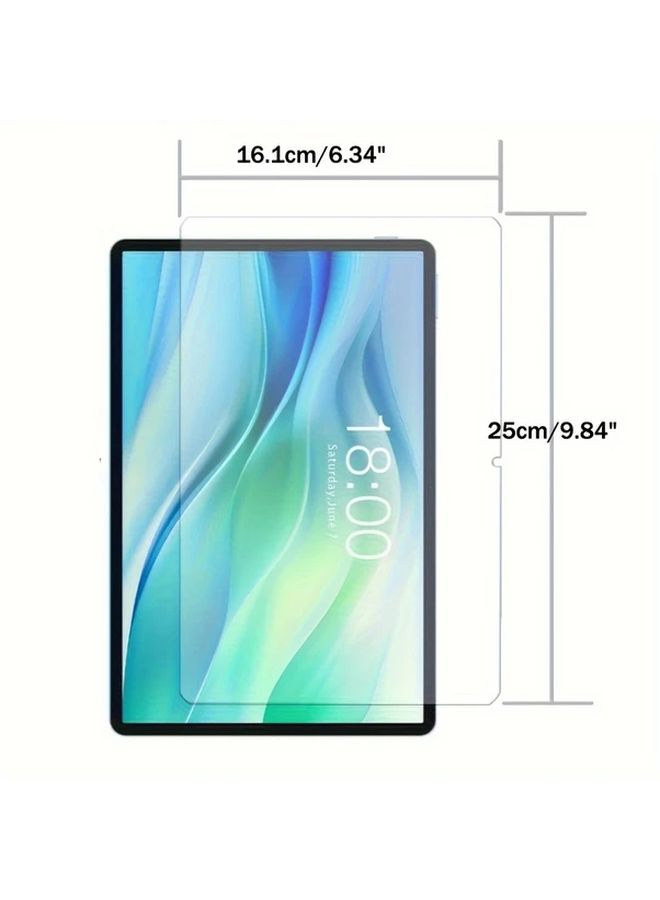Tempered Glass Screen Protector 2PCS for 11 Inch Tablet HD Anti Scratch - Image 2