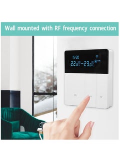 SYOSI Smart Thermostat Programmable Digital Temperature Controller with WiFi, Advanced LCD Display, APP Remote Control, Sleek Modern Design, Suitable for Various Locations - Enhanced Climate Control  - Image 2