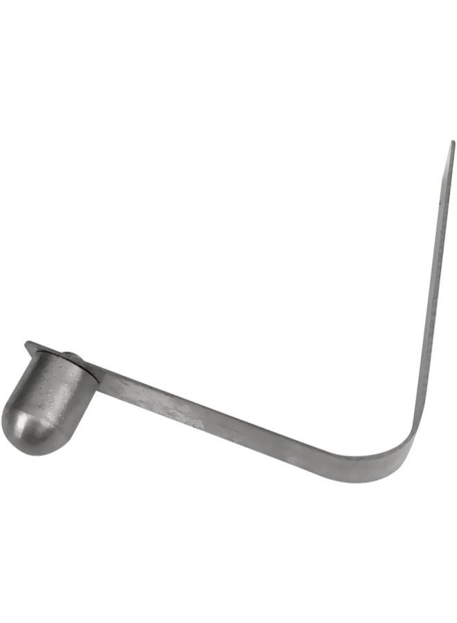 6Pc 8mm Kayak Paddle Tent Pole Push Solid on Spring Snap Clip Single Pin - Image 1