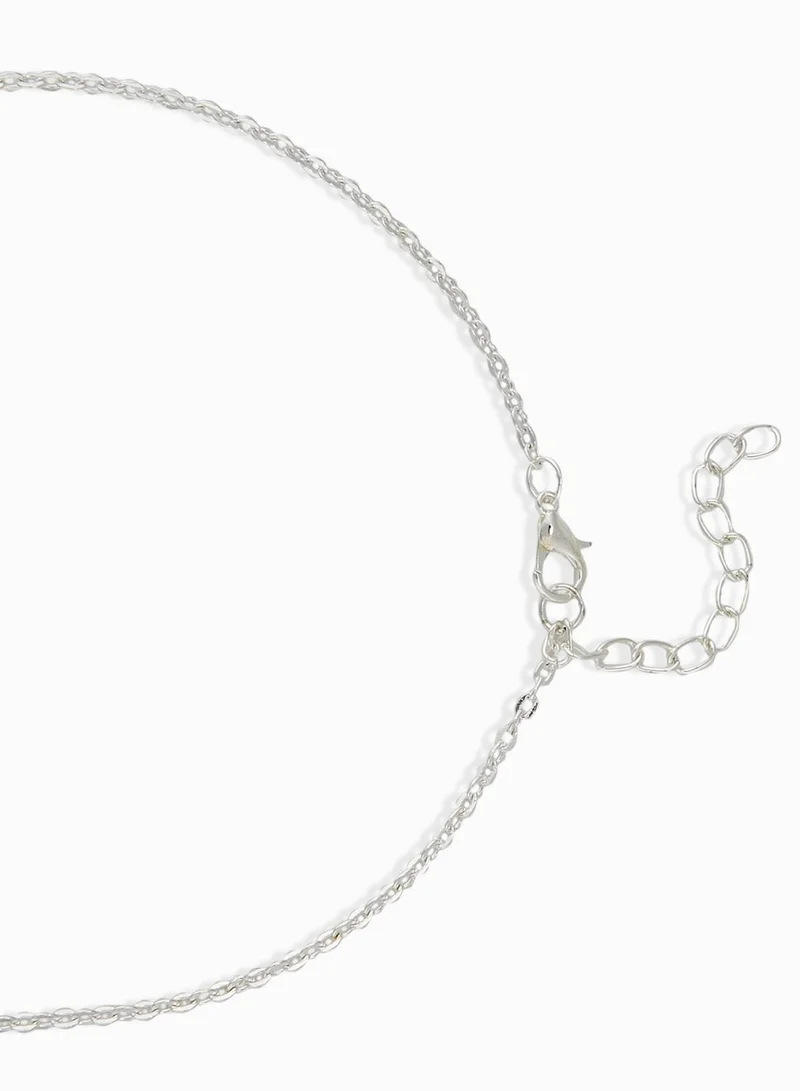 Ginger Anchor Pendant Necklace
