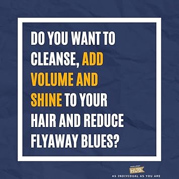 HUB Classic Volume Boost Shampoo 250ml x 1 for Normal fine flat and limp hair - Image 2