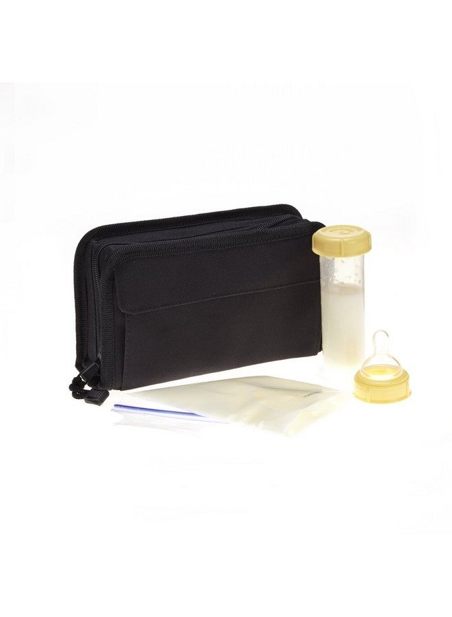 FlexiFreeze Pocketbook Breastmilk Cooler Black  - Image 3