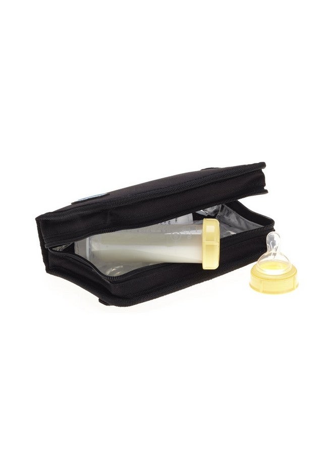 FlexiFreeze Pocketbook Breastmilk Cooler Black  - Image 5