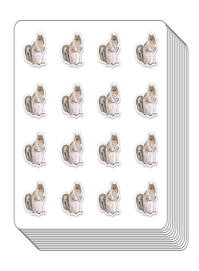 GUVSPTI Squirrel Planner Stickers, 0.5in Scrapbooking Kids DIY Calendar Crafting 208-Pack - Image 1