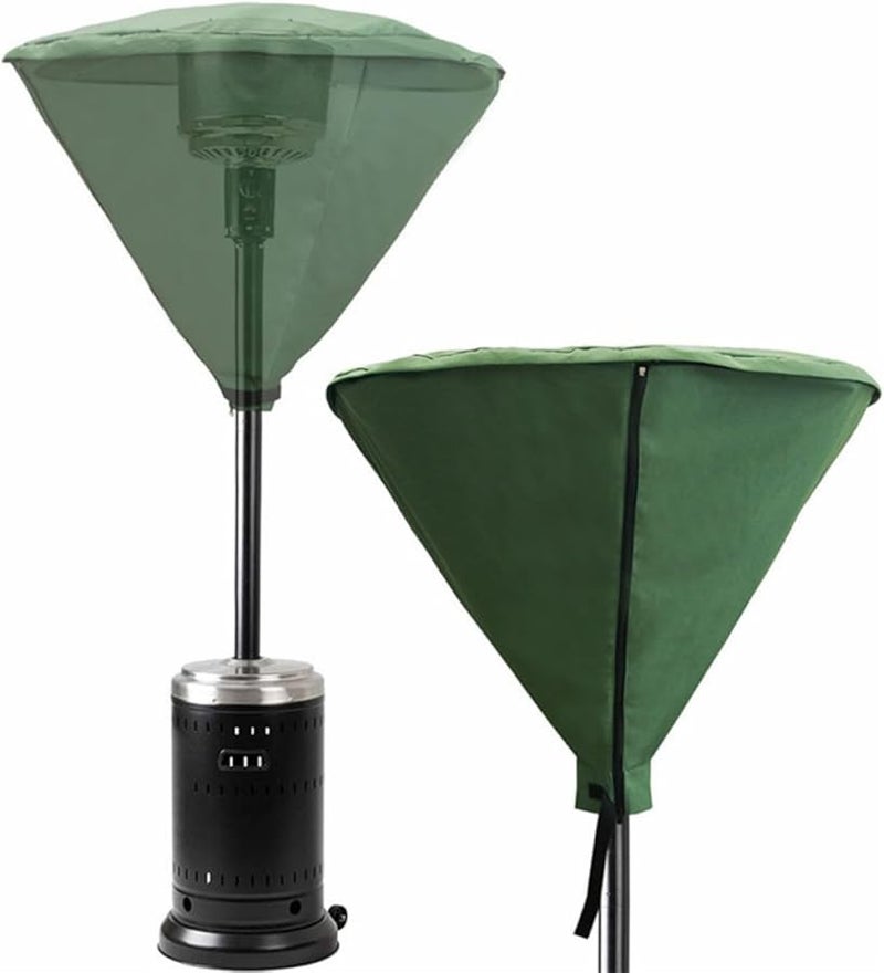 Green Patio Heater Cover Waterproof Dustproof Weatherproof Outdoor Protector - Image 4