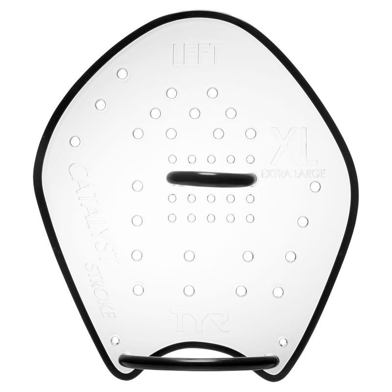 TYR Catalyst Stroke Swim Paddles - Adult Swim Paddles for Training - Durable, Flexible Hand Fins for Building Strength, Endurance, and Improving Technique - Image 1
