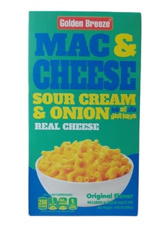 Golden Breeze Mac&Cheese Instant Pasta Sour Cream With Onion Cream Flavour - 200 Gram 