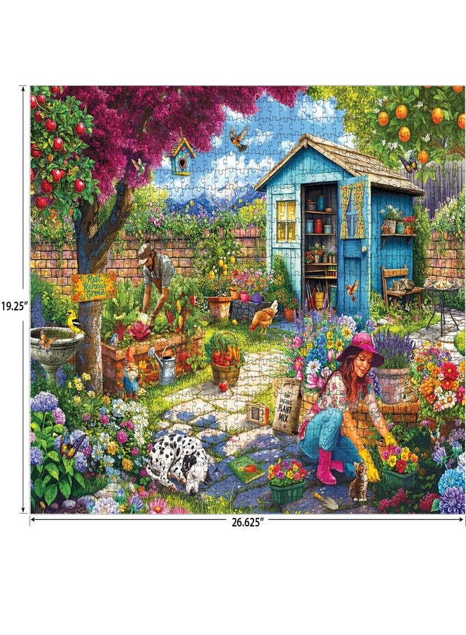 Rose Art RoseArt - Hobby Haven - Couple in The Garden 1000 Piece Jigsaw Puzzle for Adults - Image 5