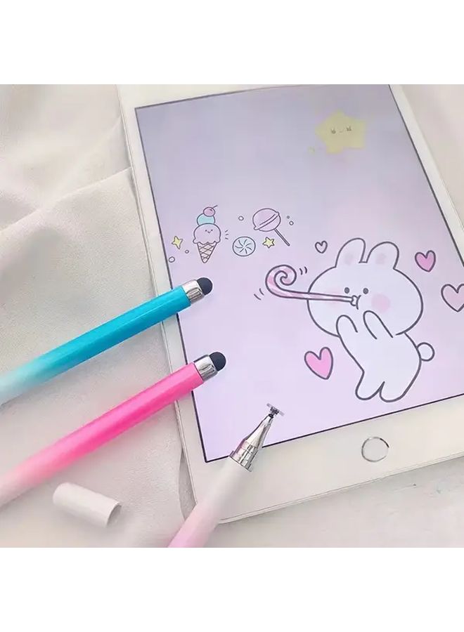 Pink Gradient Stylus Pen 2 In 1 Capacitive Touch Screen Phone Tablet - Image 3
