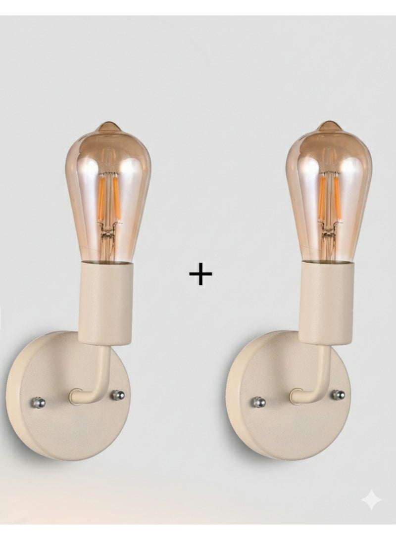 عدد 2 أبليك عصري بسيط مناسب لغرف المعيشة والممرات يضيف لمسة ديكورية مميزة  25cm