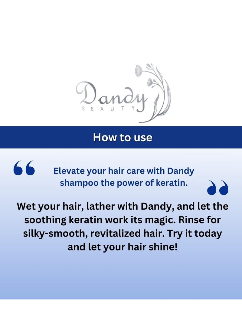 Dandy Beauty Hair Shampoo, , Complete Hair Recovery , 5L (Keratin) - Image 3