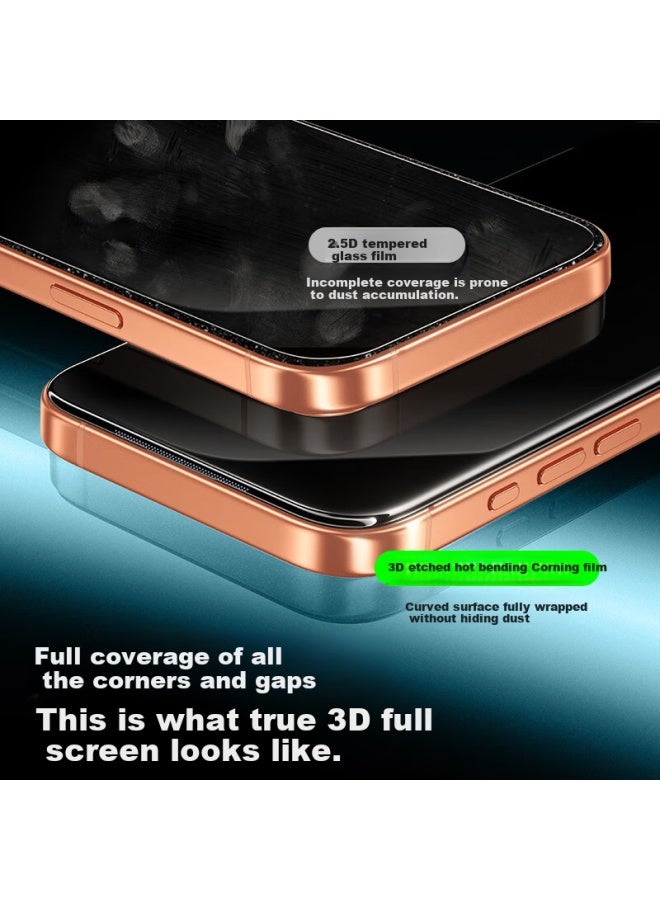 SmartDevil Shanmo [3d Hot-bending Corning Film | 0.18mm Ultra-thin] Tempered Glass Screen Protector For Apple Iphone 17 Pro, Original Feel Anti-dust High-definition Film For Iphone 17 Pro - Image 5