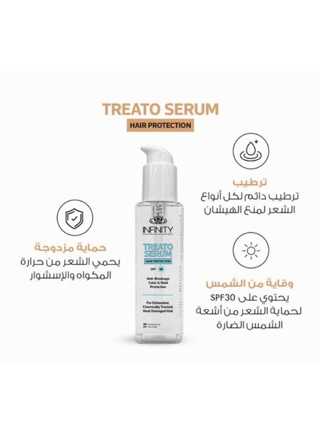 Infinty Treato Hair Protection Serum - 120 ml (Packaging may vary) - Image 3
