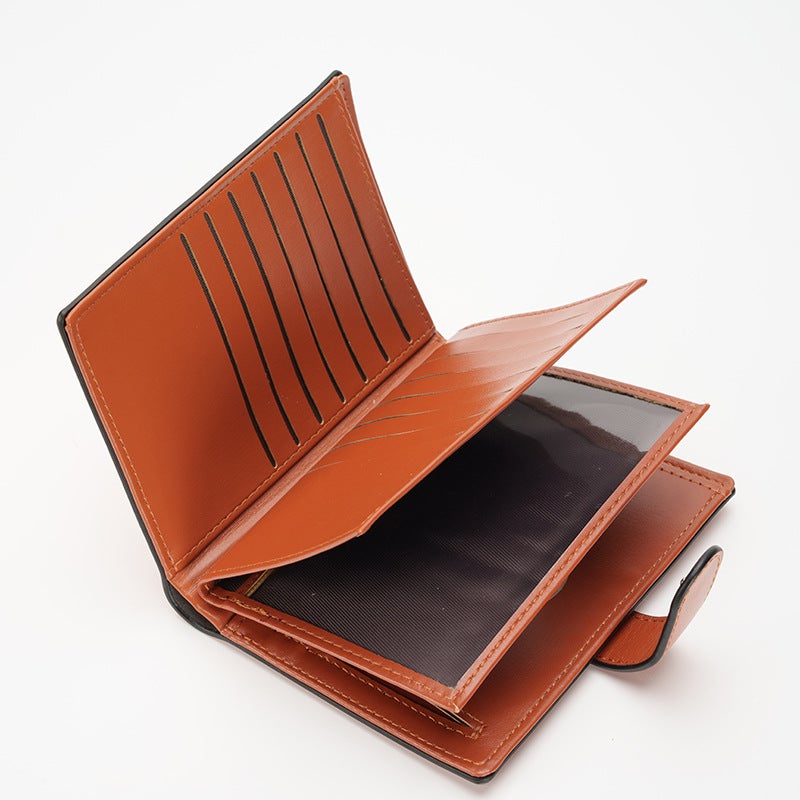 2024 New Business Passport Multi-card Driving ID Bag Loose-leaf Card Case Protective Cover - Image 3