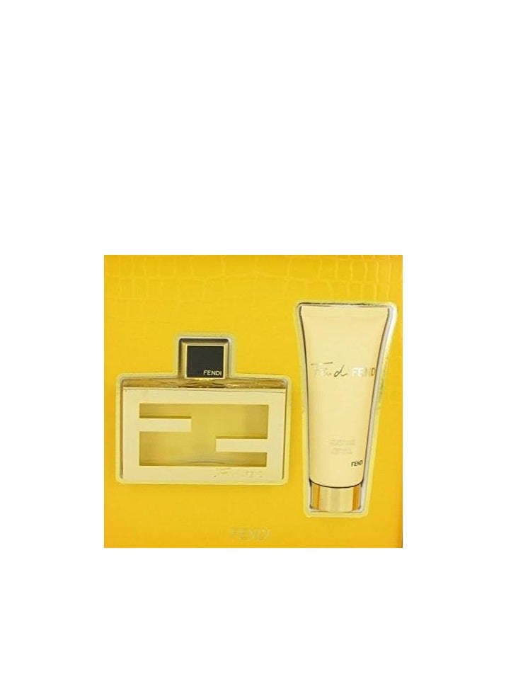 فيندي مجموعة فان دي فندي للنساء 75 مل أو دو برفيوم سبراي + 75 مل لوشن للجسم - Image 2