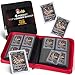 FunGuys Toploader Binder 4 Pocket Trading Card Binder for 128 Top Loaders Pokemon Card Binder MTG Yugioh Sports Cards TCG Storage Album Zipper Card Collector Folder - Image 3