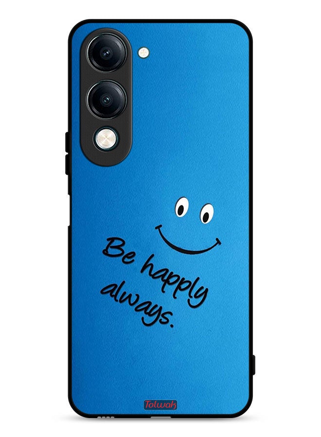Tolwak vivo Y04 Protective Case Cover Be Happy Always - Image 1