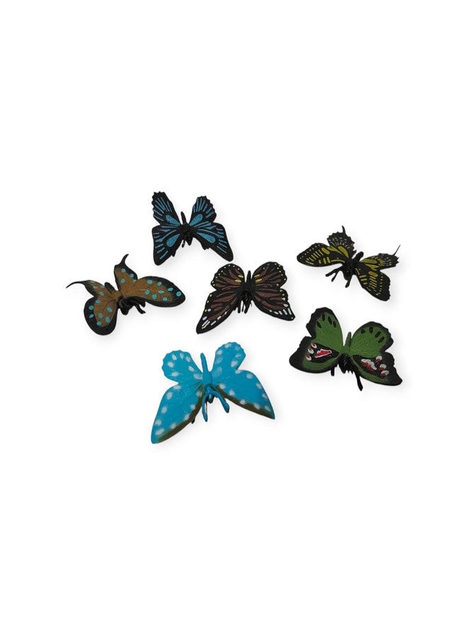 DIMAZO Small Kids Sea & Wild Animal Toys Sets for Fun, Educational, Spark Imagination and Learning (Multi Choice Sets) (Butterfly) 12pcs - Image 3