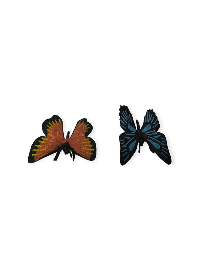DIMAZO Small Kids Sea & Wild Animal Toys Sets for Fun, Educational, Spark Imagination and Learning (Multi Choice Sets) (Butterfly) 12pcs - Image 4