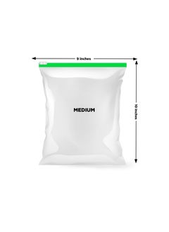 Ezee Ezee Reusable Multi-Purpose Slider Bag 9x10 Inch | Zip Lock & Vegetable Storage | Freeze Bag I Pack of 10  - Image 3